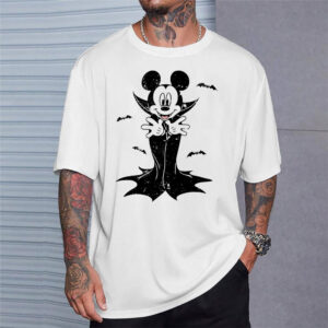 Mickey Vampire Halloween, Mickey Spooky T shirt 3
