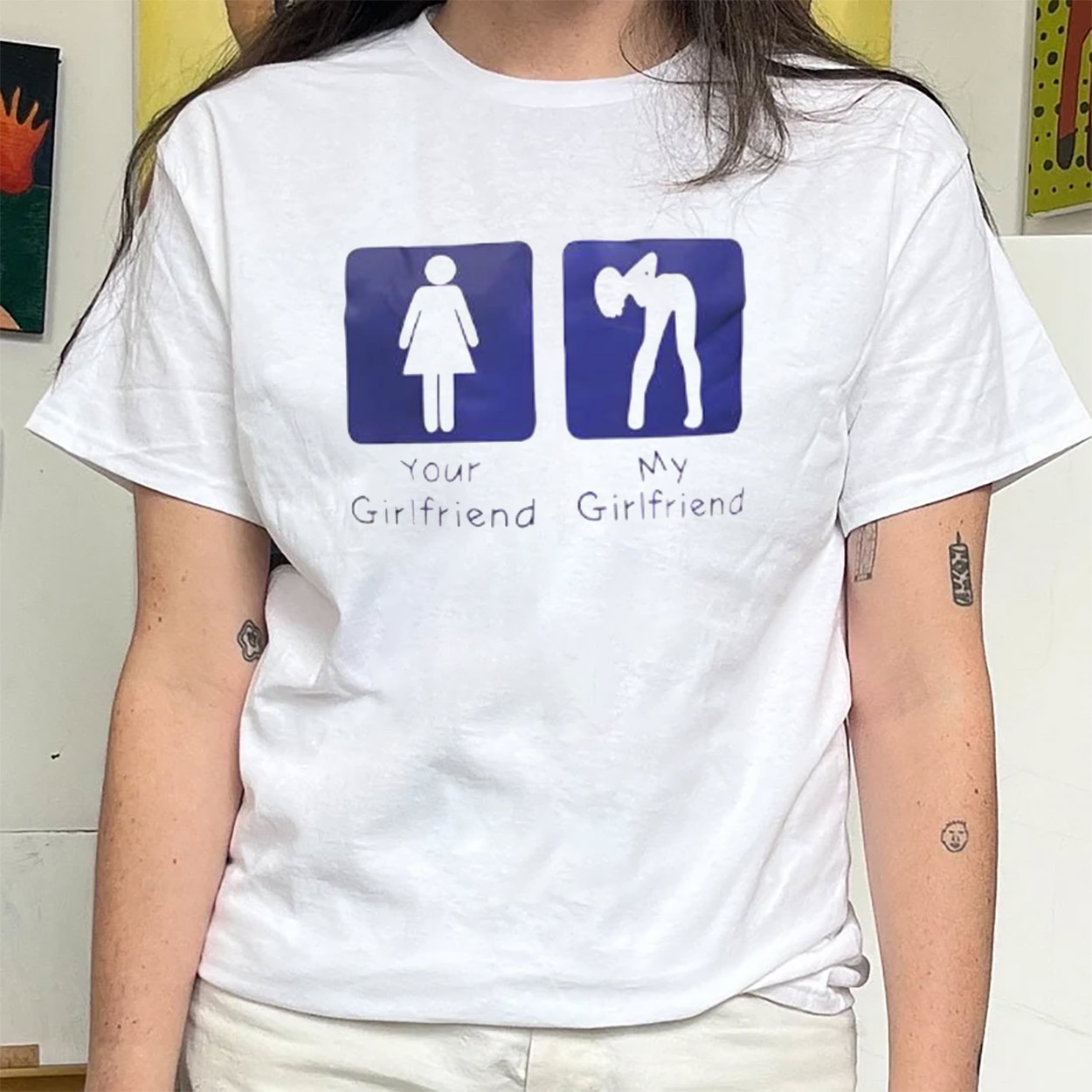 Your Girlfriend My Girlfriend T-shirt Your Girlfriend My Girlfriend T-shirt