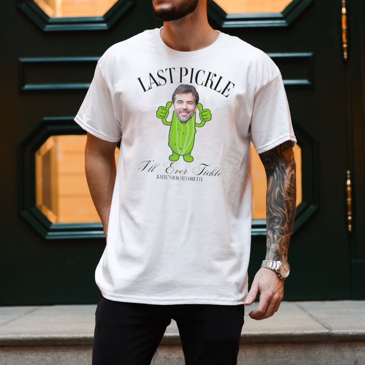 Custom Last Pickle She'll Ever Tickle Bachelorette Tee Custom Last Pickle She'll Ever Tickle Bachelorette Tee