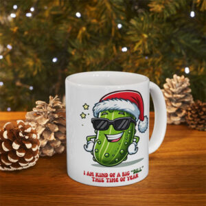 Dill Pickle Santa Christmas Mug Dill Pickle Santa Christmas Mug