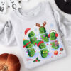 Funny Christmas Pickle Holiday Cucumber Comfort Colors Tee