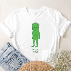 Funny Picolas Cage Pickle Pun Shirt 2