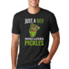 Just A Boy Who Loves Pickles Christmas Costume Shirt