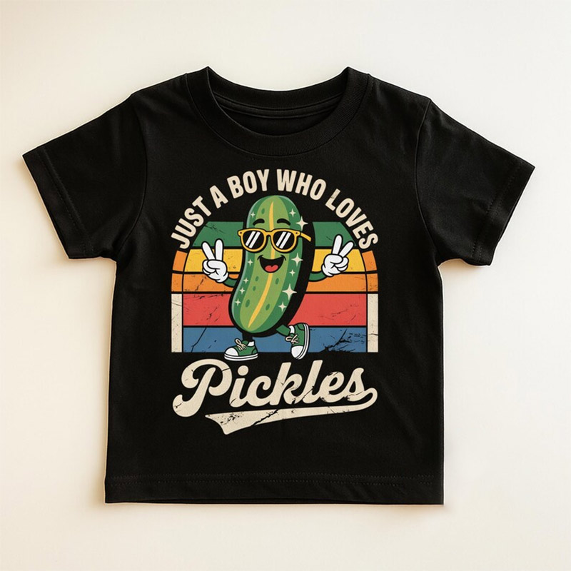 Just A Boy Who Loves Pickles, Cucumber Lover Shirt Just A Boy Who Loves Pickles, Cucumber Lover Shirt