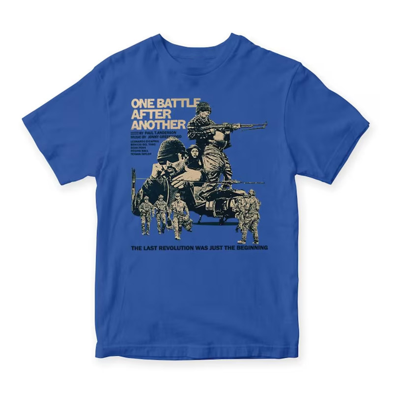 One Battle After Another By P. T. Anderson Shirt One Battle After Another By P. T. Anderson Shirt