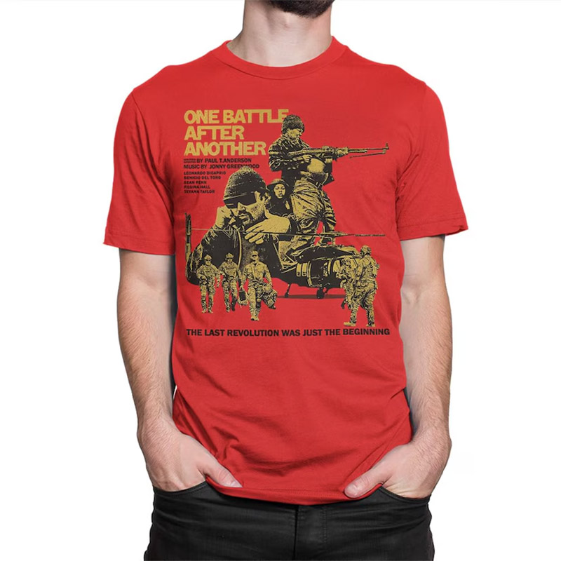 One Battle After Another By P. T. Anderson Shirt One Battle After Another By P. T. Anderson Shirt