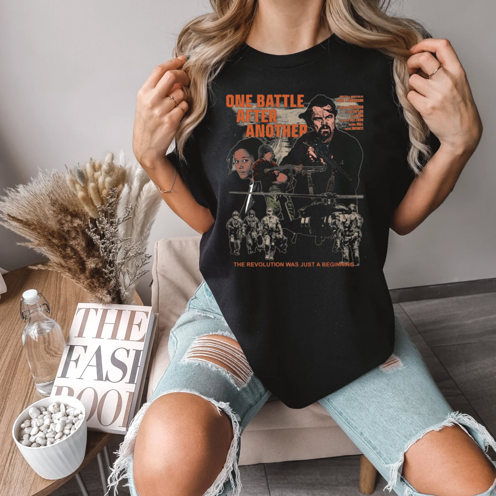 One Battle After Another Movie T-shirt One Battle After Another Movie T-shirt