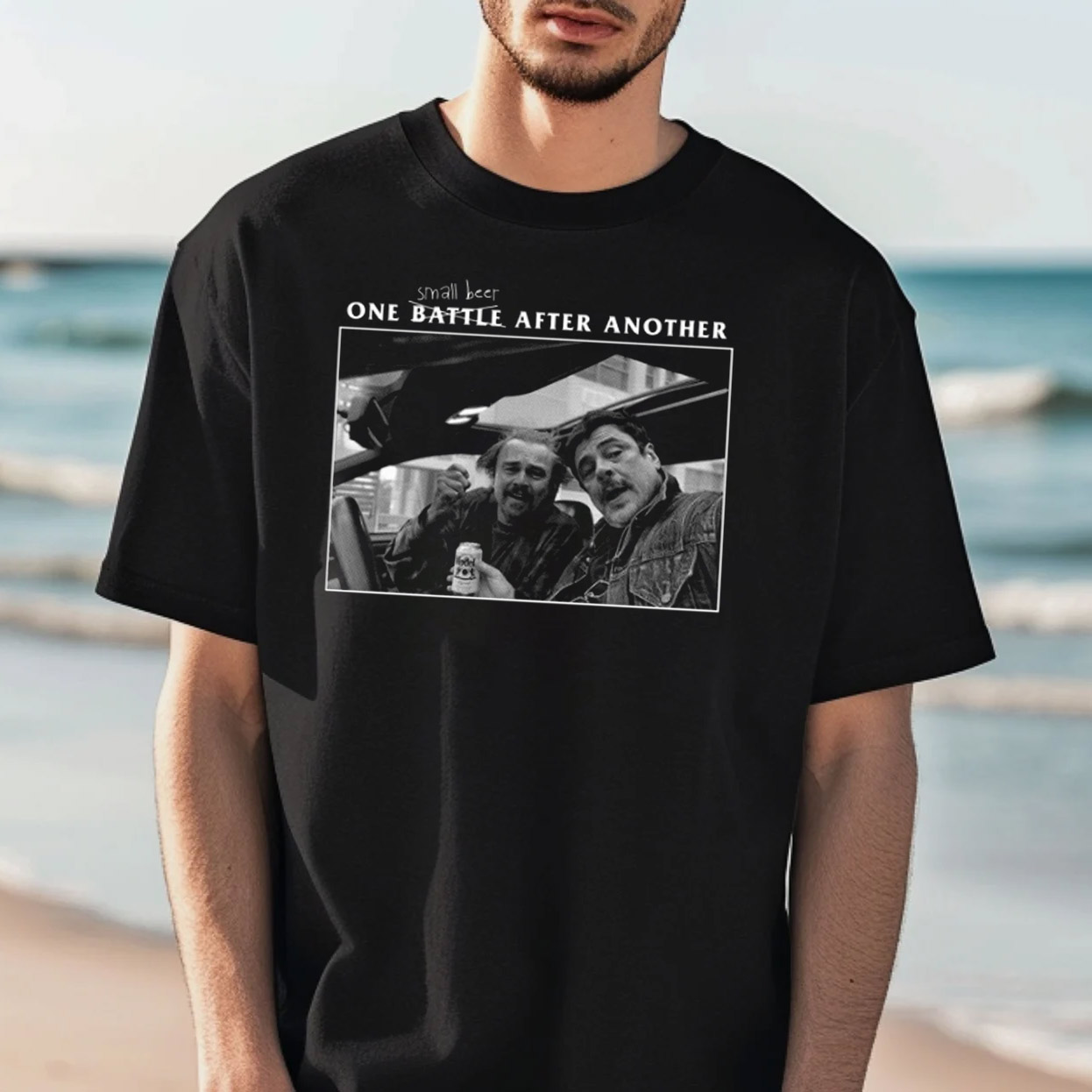 One Battle After Another Small Beer Tee One Battle After Another Small Beer Tee