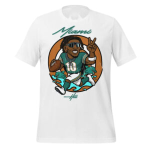 Tyreek Hill Miami Dolphins Cartoon Shirt