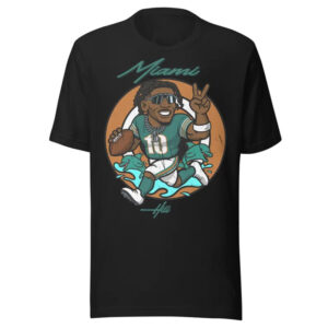 Tyreek Hill Miami Dolphins Cartoon Shirt 1