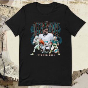 Tyreek Hill The Cheetah Miami Dolphins Notorious Player NFL T-shirt