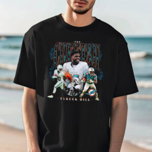 Tyreek Hill The Cheetah Miami Dolphins Notorious Player NFL T shirt 2