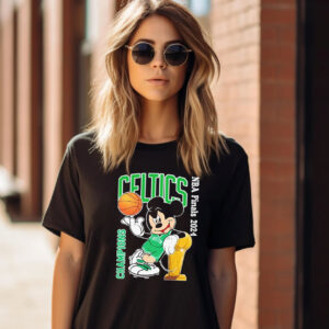Boston Celtics Basketball NBA Champions Mickey Mouse Shirt 2