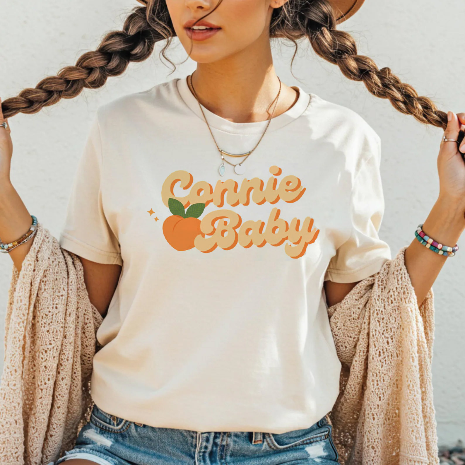 Connie Baby Peach Scene The Summer I Turned Pretty Shirt Connie Baby Peach Scene The Summer I Turned Pretty Shirt