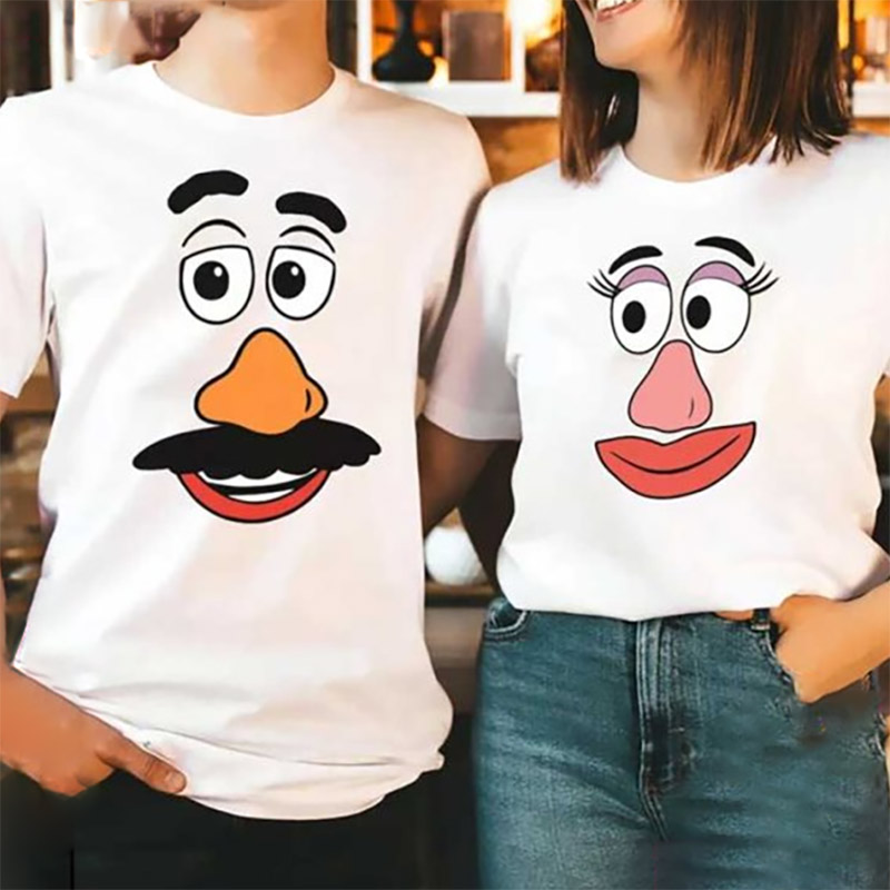Toy Story Mr Potato And Mrs Potato Head Couple Shirt Toy Story Mr Potato And Mrs Potato Head Couple Shirt