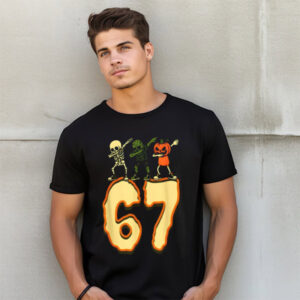 Numbers Six Seven Halloween Skeleton Shirt Numbers Six Seven Halloween Skeleton Shirt