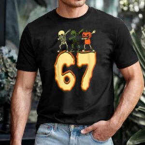 Numbers Six Seven Halloween Skeleton Shirt Numbers Six Seven Halloween Skeleton Shirt
