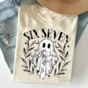 Six Seven Halloween Funny Number Meme Tee 1