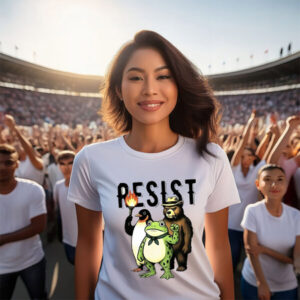 Portland 2025 Resist Portland Frog Shirt