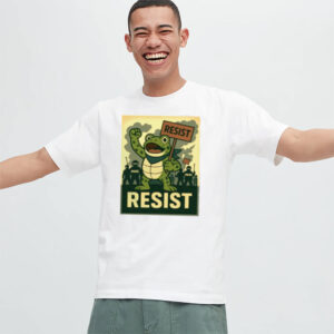 Resist Portland Frog Stand With Frog Digital Protest Shirt