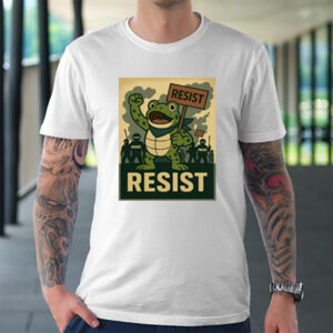 Resist Portland Frog Stand With Frog Digital Protest Shirt Resist Portland Frog Stand With Frog Digital Protest Shirt