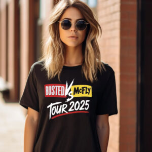 Busted Vs McFly Tour Music 2025 Shirt