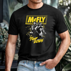 Mcfly Oh Busted Were Here Too Tour 2025 T-shirt