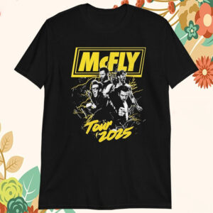 Mcfly Oh Busted Were Here Too Tour 2025 T-shirt