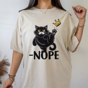 No Kings In America Black Cat Funny Political Meme Comfort Colors Tee No Kings In America Black Cat Funny Political Meme Comfort Colors Tee