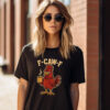 F-Caw-F Chicken, Screaming Rooster Meme Shirt