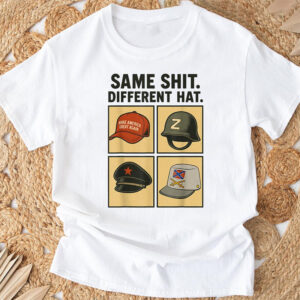 Funny Same Shit Different Hat T shirt 2
