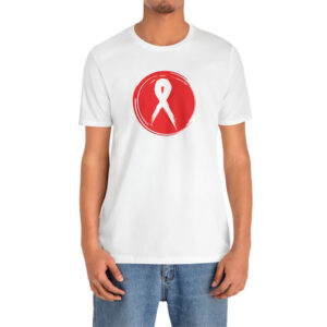 AIDS Awareness, Red Ribbon Support Shirt AIDS Awareness, Red Ribbon Support Shirt