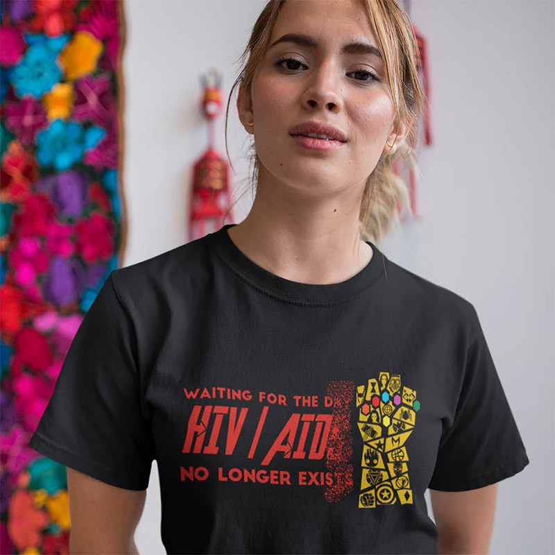 HIVAIDS Awareness Avengers Tee HIVAIDS Awareness Avengers Tee