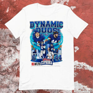 Jaxson Dart And Cam Skattebo Dynamic Duos Planet Euphoria T-shirt Jaxson Dart And Cam Skattebo Dynamic Duos Planet Euphoria T-shirt