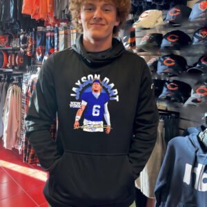 Jaxson Dart New York Giants football player shirt