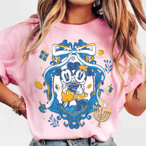 Disney Festival Of Lights Jewish Holiday Comfort Colors Tee Disney Festival Of Lights Jewish Holiday Comfort Colors Tee