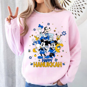 Disney Mickey and Friends Jewish Holiday Comfort Colors Tee