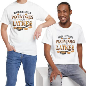 Hanukkah Latkes Funny, Jewish Holiday Tee Hanukkah Latkes Funny, Jewish Holiday Tee