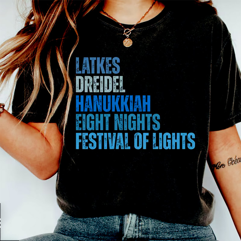 Hanukkah Festival Of Lights Shirt Hanukkah Festival Of Lights Shirt