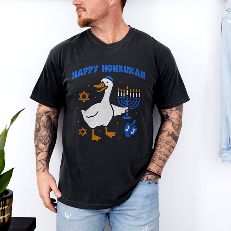 Happy Honkukah Goose Hanukkah Shirt Happy Honkukah Goose Hanukkah Shirt