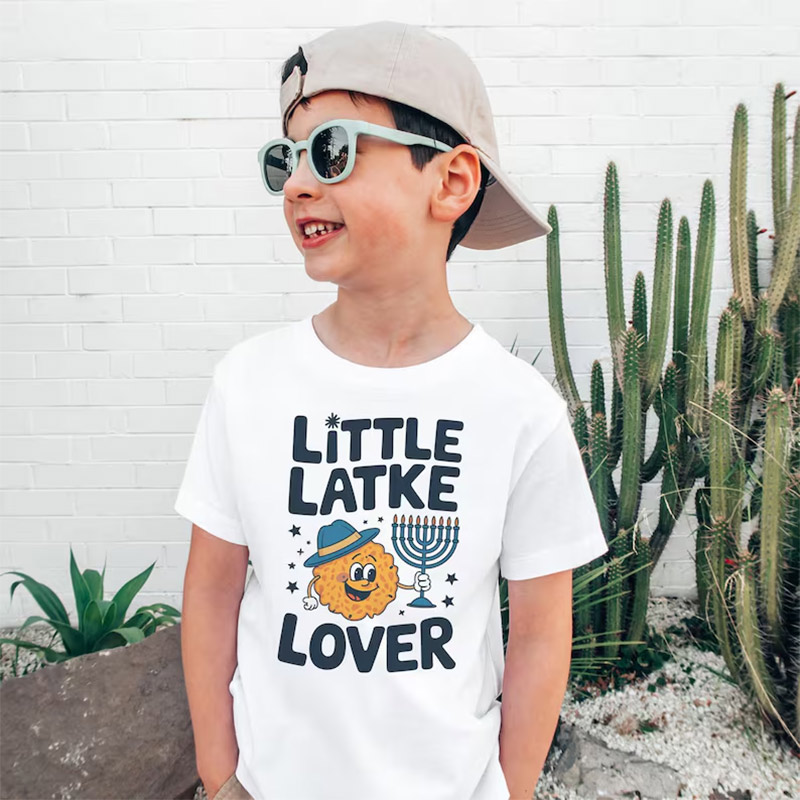 Menorah Hebrew Holiday Treat Hanukkah Latke Shirt Menorah Hebrew Holiday Treat Hanukkah Latke Shirt