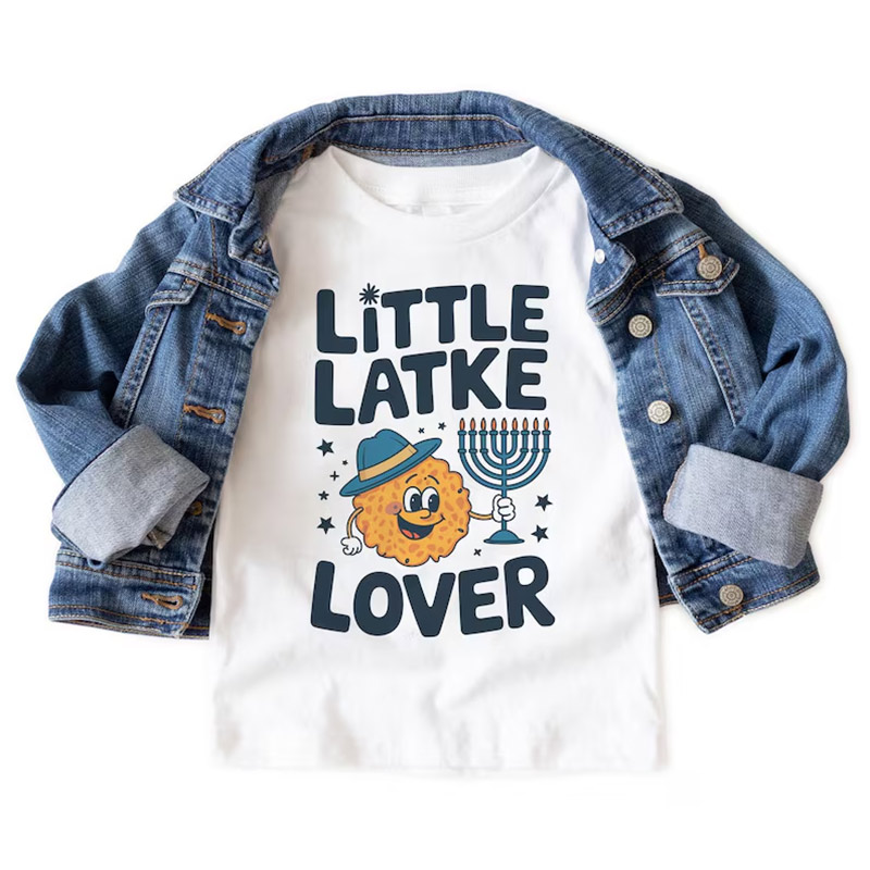 Menorah Hebrew Holiday Treat Hanukkah Latke Shirt Menorah Hebrew Holiday Treat Hanukkah Latke Shirt