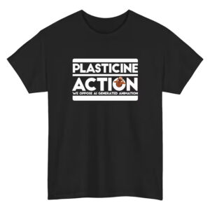 Anti AI Animation Plasticine Action Tee 3