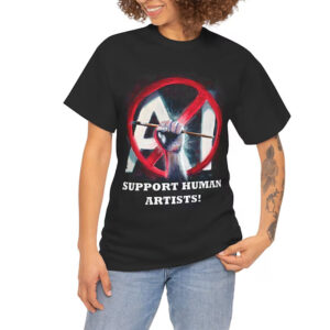 Support Human Artists, No AI Shirt