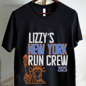 Lizzy’s New York Run Crew 2025 Race Day Support Shirt Lizzy’s New York Run Crew 2025 Race Day Support Shirt
