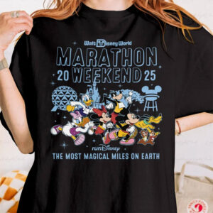 The Most Magical Miles On Earth, Epcot Marathon Weekend Shirt 2
