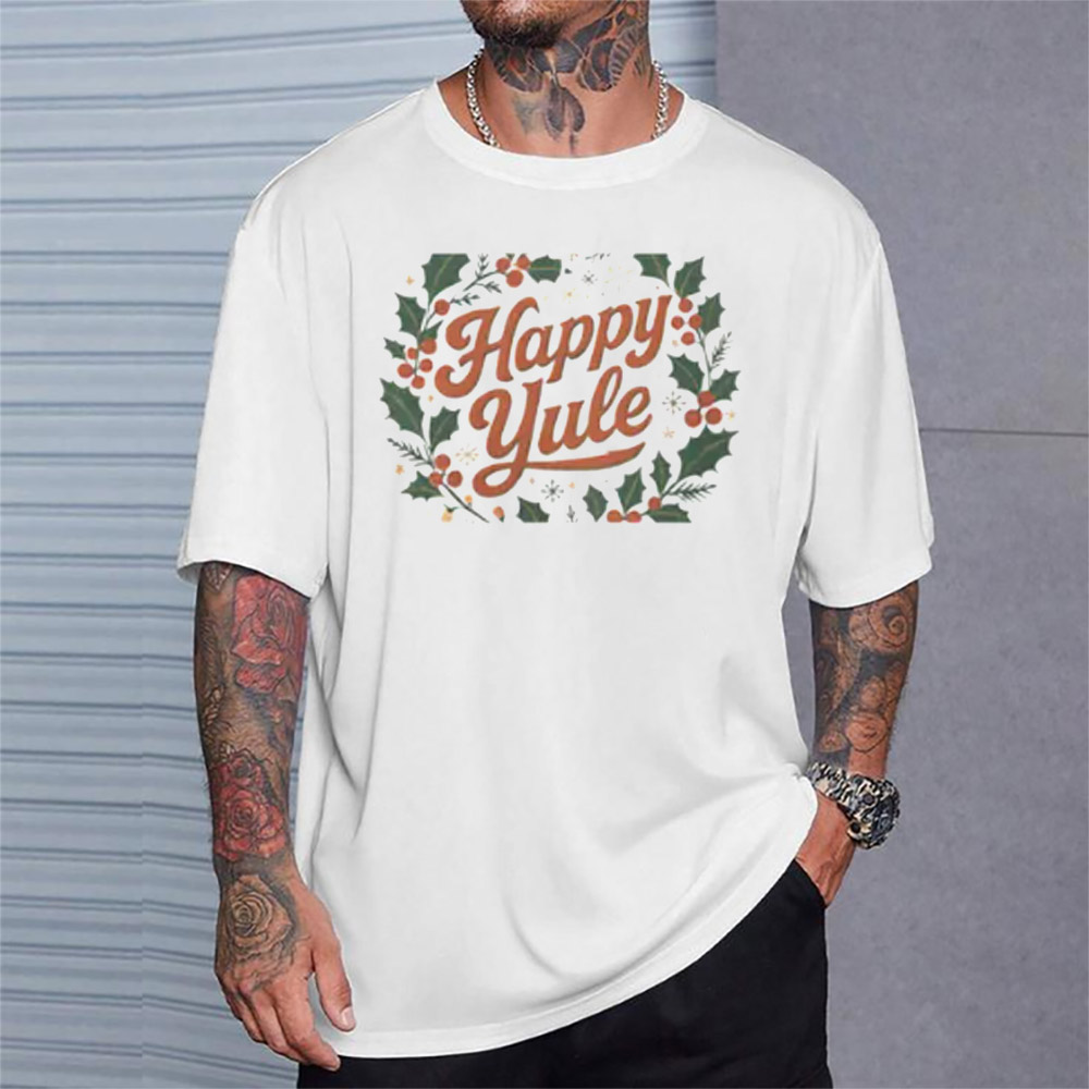 Happy Yule Festive Winter Shirt Happy Yule Festive Winter Shirt