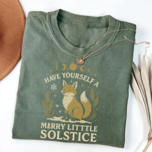 Winter Solstice Have Yourself A Merry Little Solstice Comfor Colors Tee 2