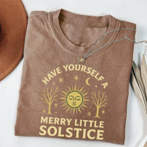 Winter Solstice Yule Christmas Comfor colors Shirt 2