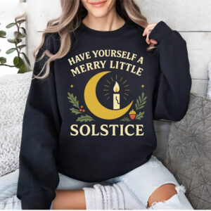 Winter Solstice Yule Christmas Comfort Colors Tee